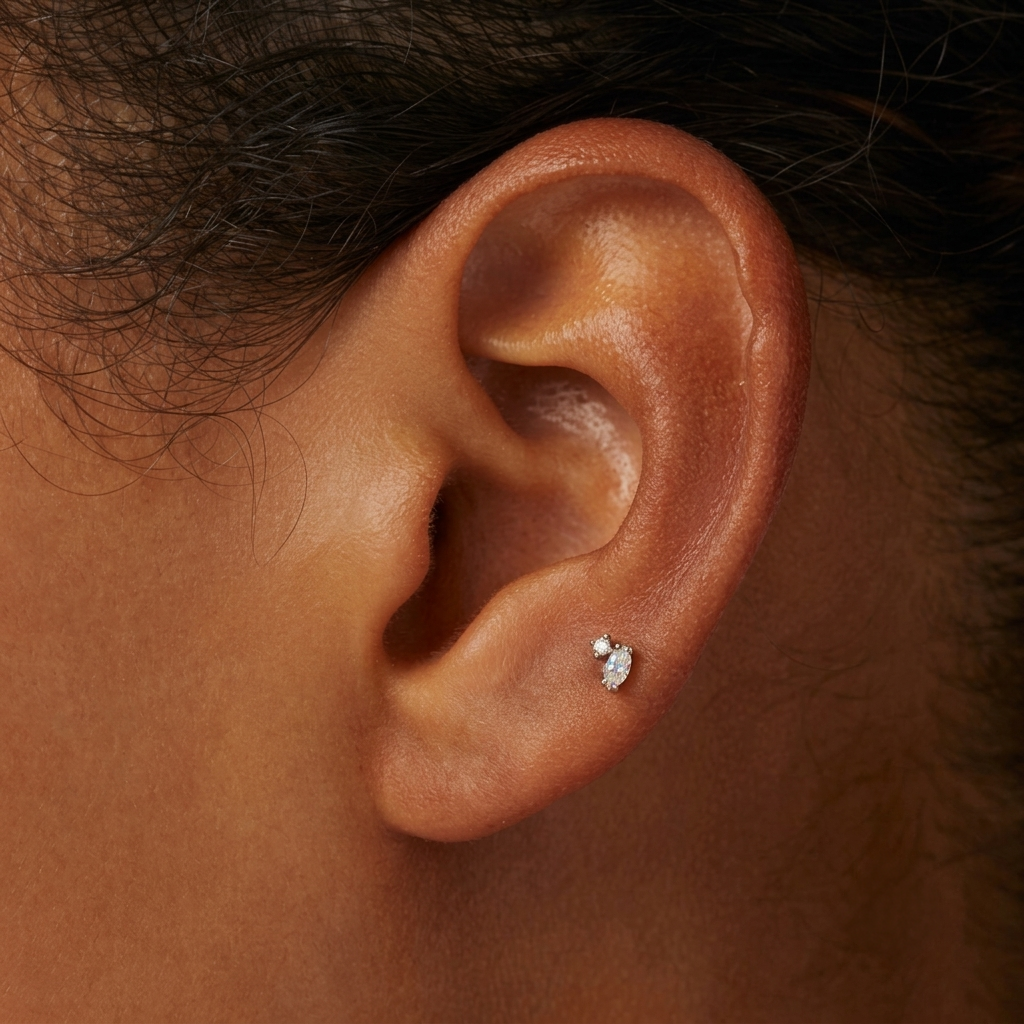Duo Stud Earrings