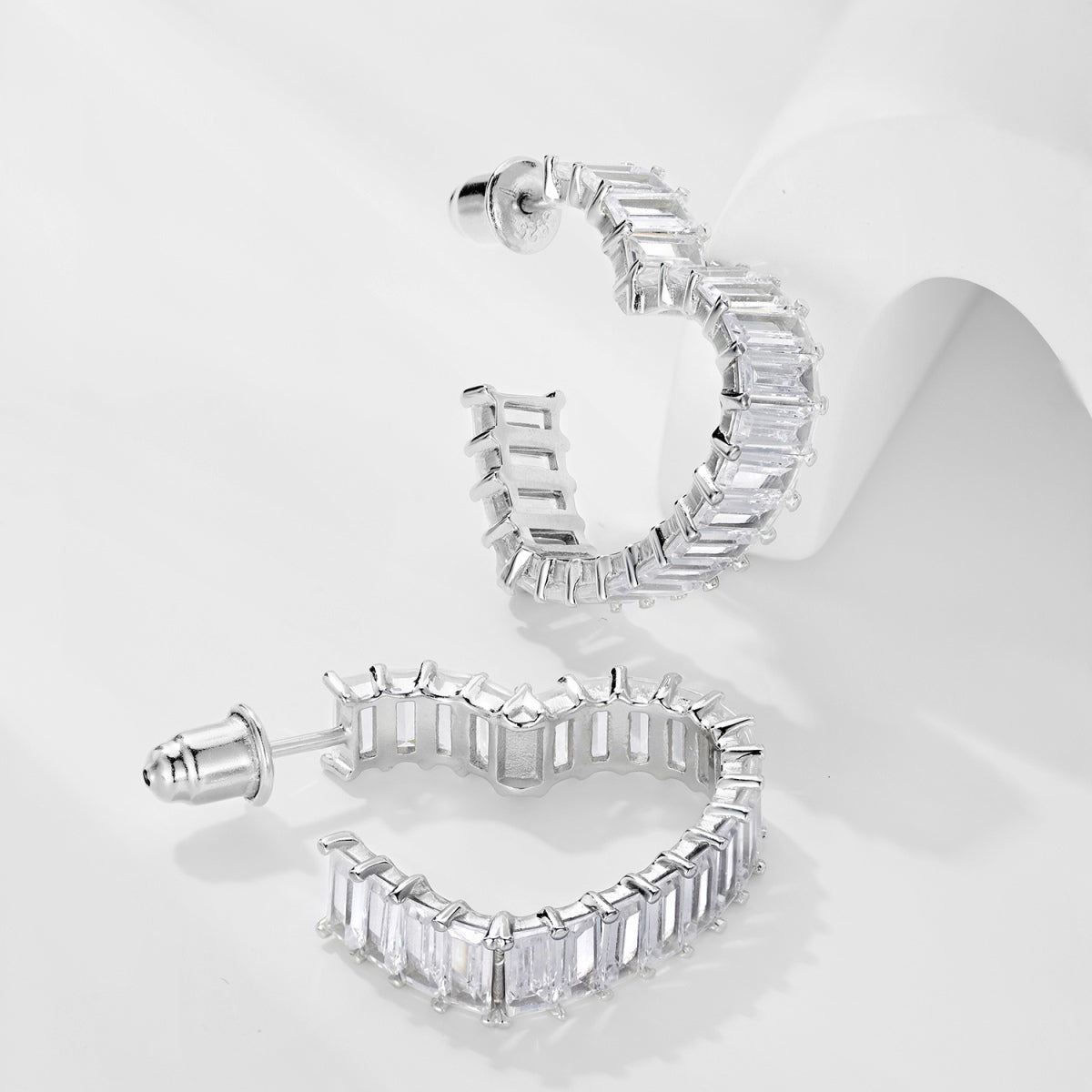 Heart Hoop Earrings
