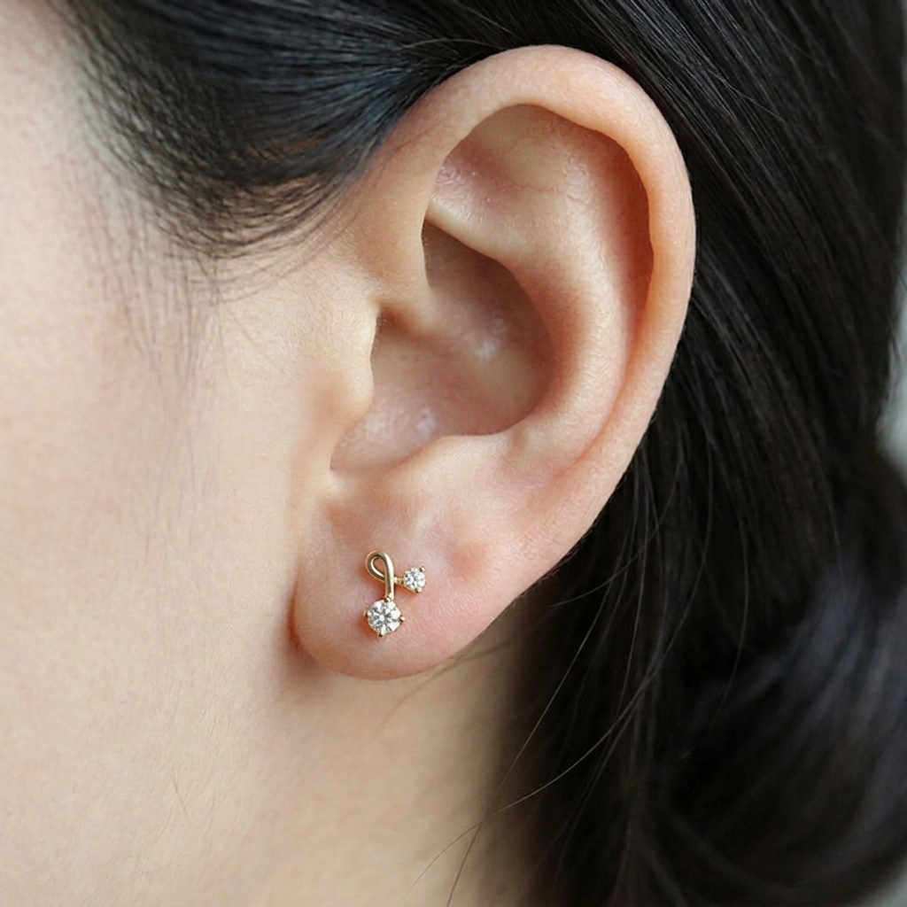 Wisp Stud Earrings