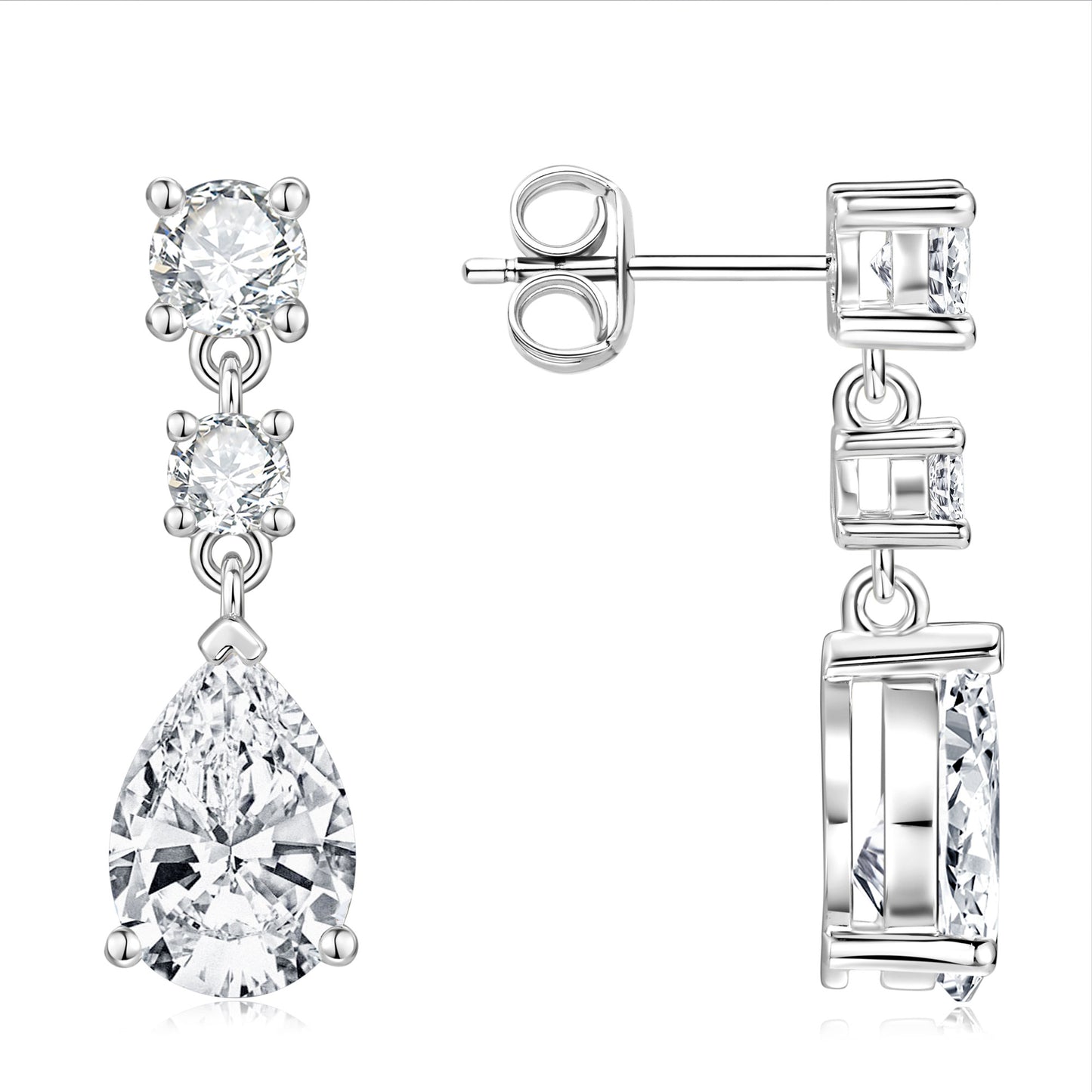 Trio Drop Earrings