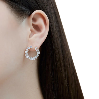 Cluster Drop Earrings