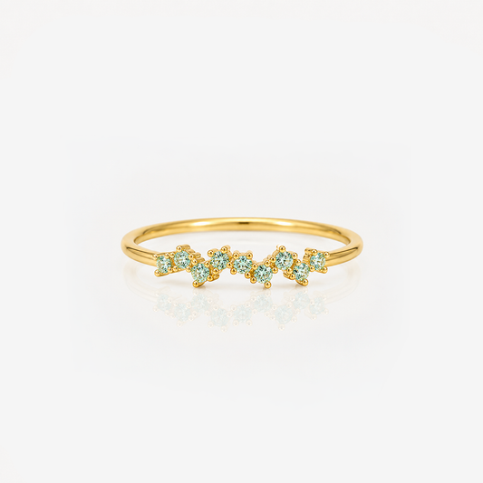 Constellation Birthstone Ring — March