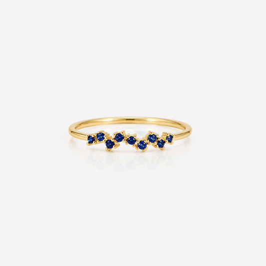 Constellation Birthstone Ring — September