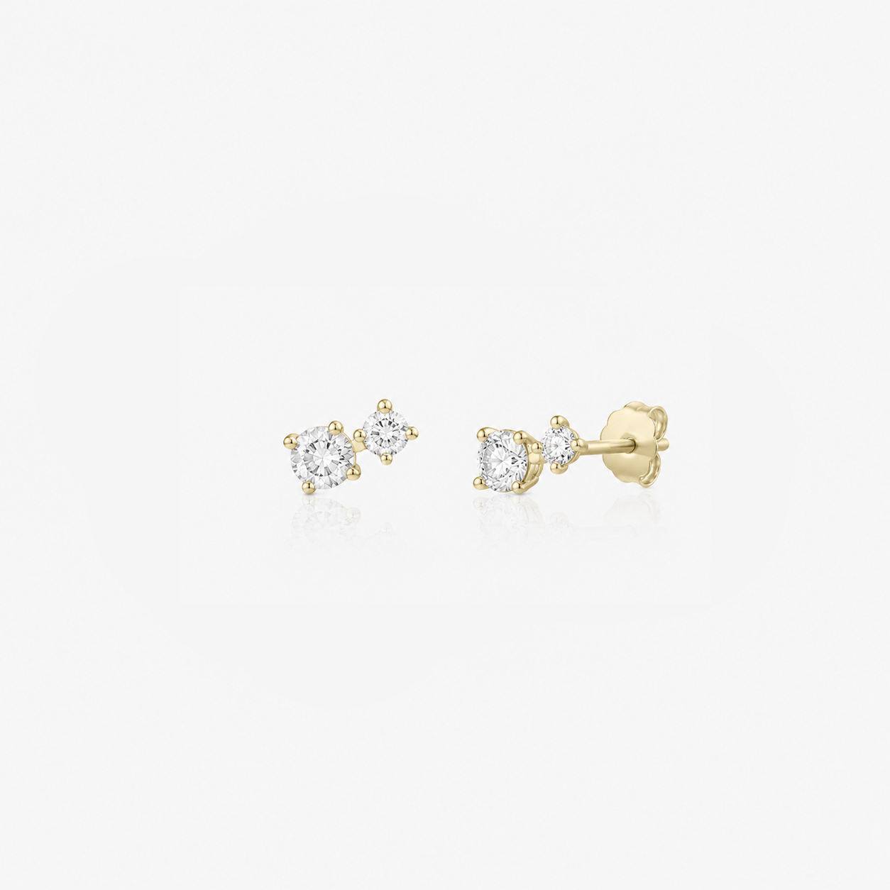 Double Stud Earrings