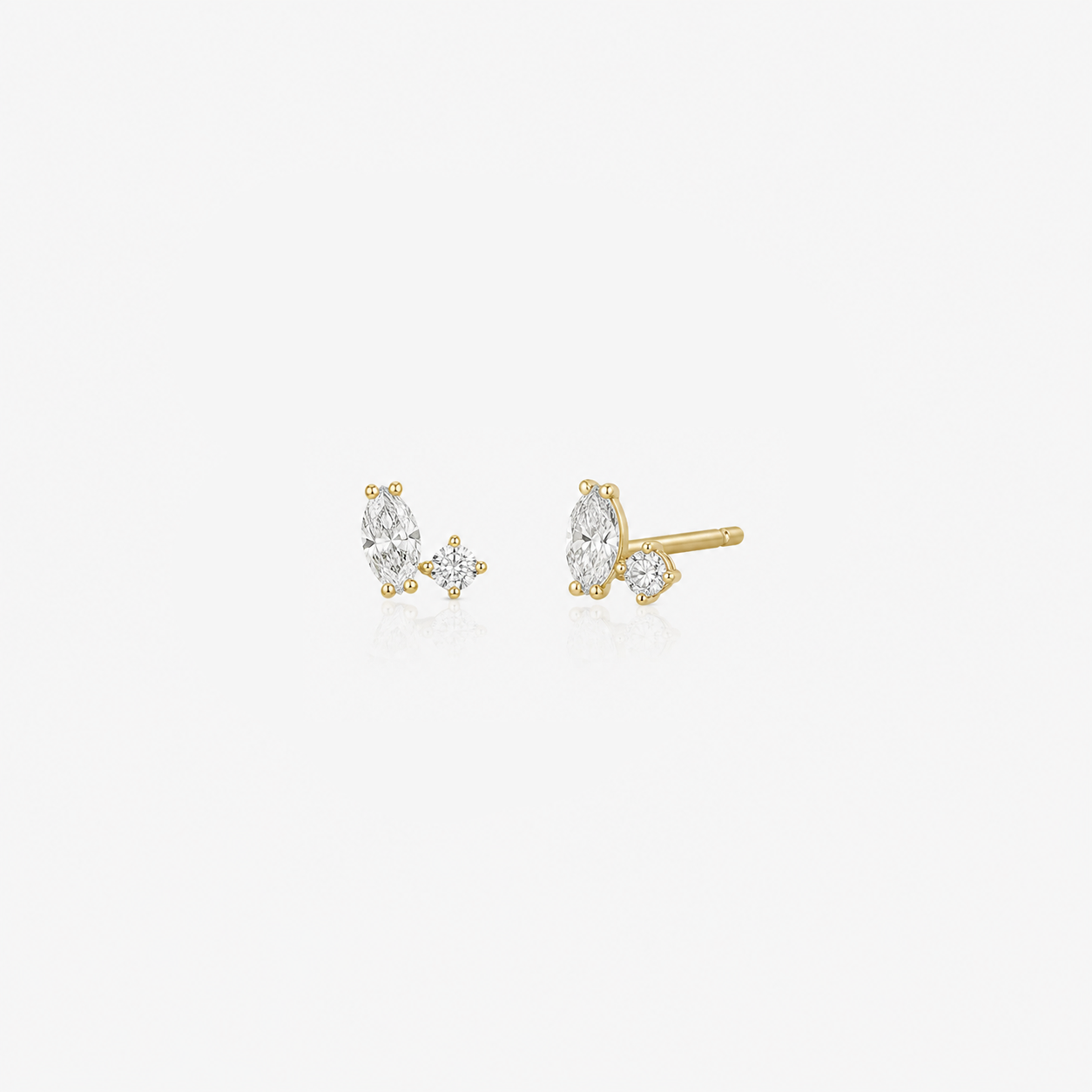 Duo Stud Earrings