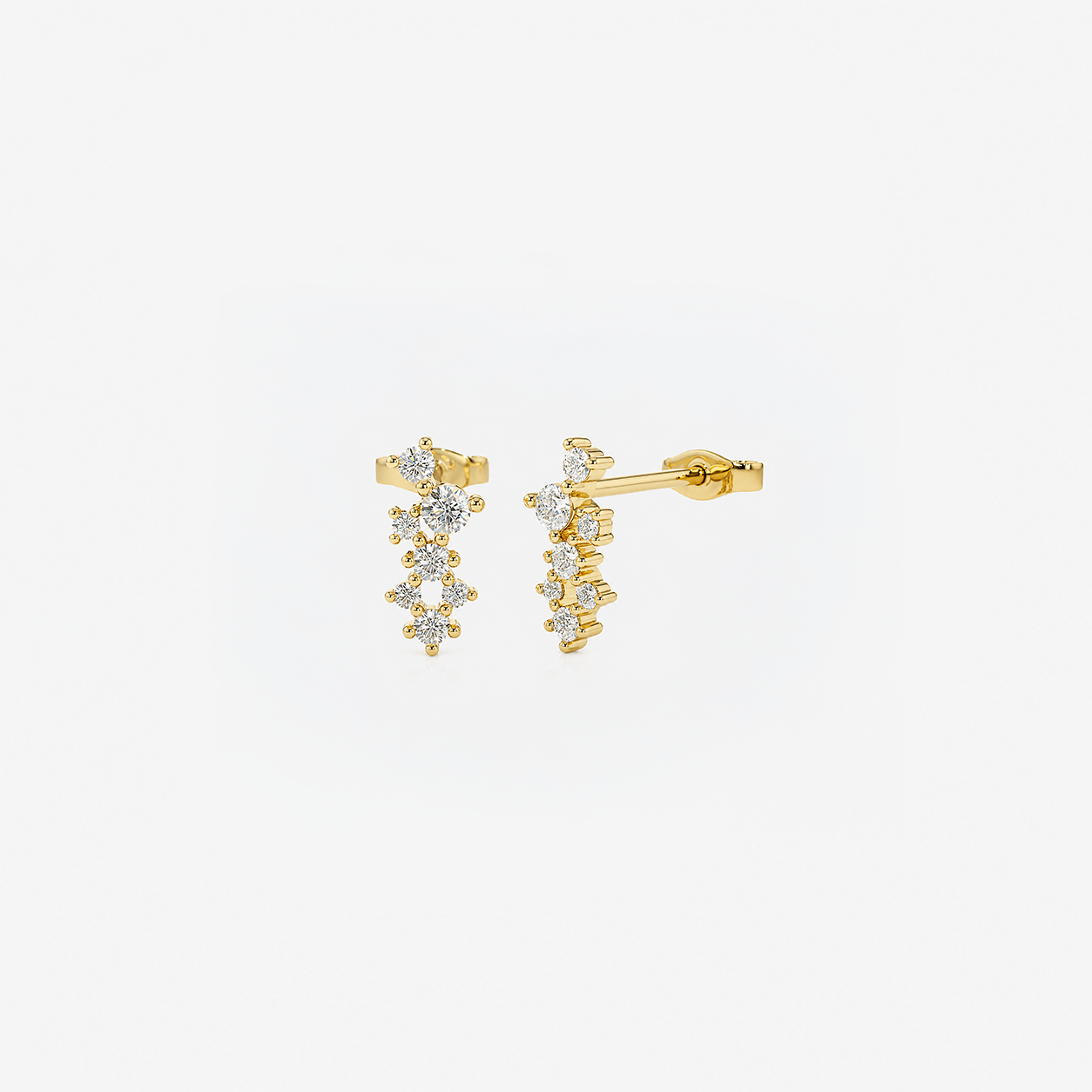 Milky Way Stud Earrings