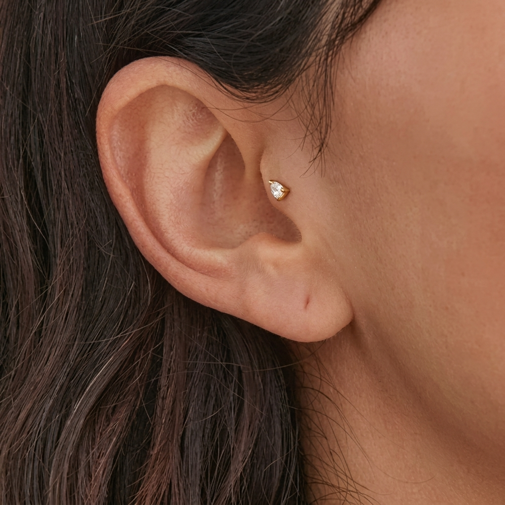 Raindrop Stud Earrings