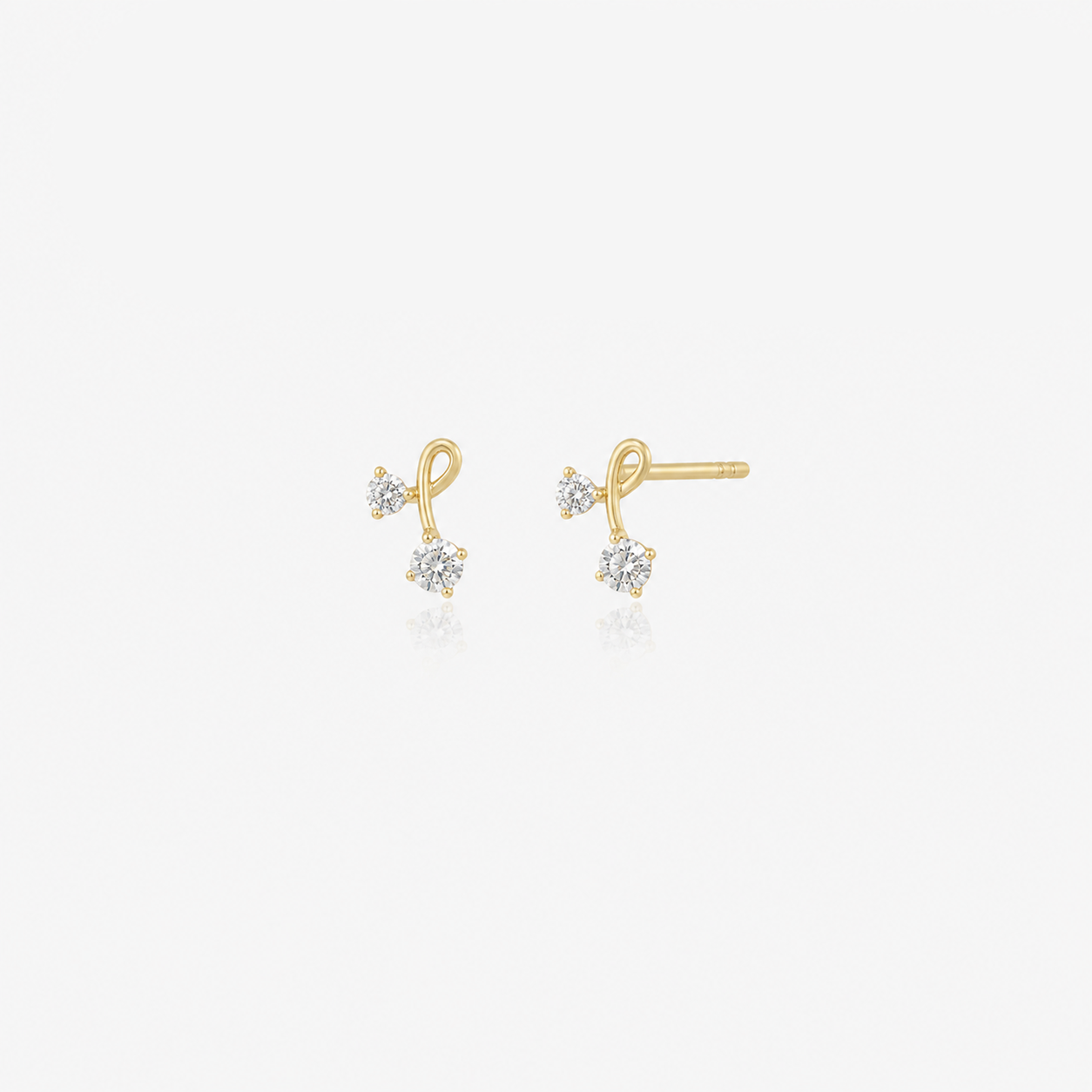 Wisp Stud Earrings