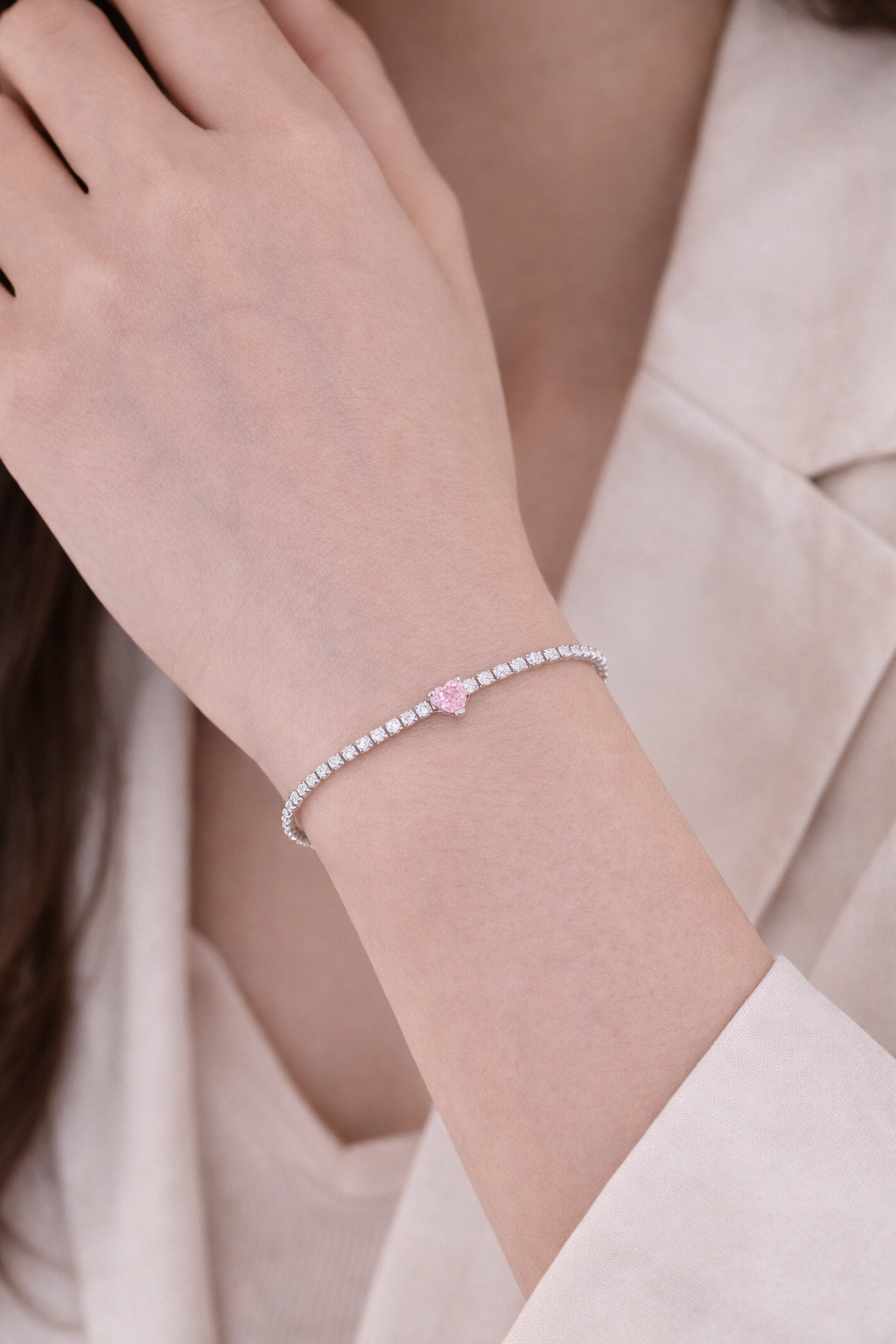 Princess Heart Bracelet